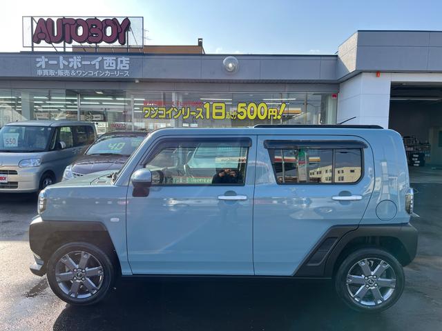 タフト Ｇターボ　スマートアシスト　スマートキー　エンジンスターター　メモリーナビ　フルセグＴＶ　ブルートゥース　バックカメラ　アイドリングストップ　両席シートヒーター　ガラスルーフ　追従型レーダークルーズ（3枚目）