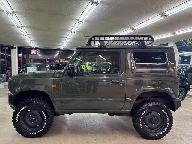 ジムニー ＸＬ　インチアップ（３ｉｎｃ）スマートキー・プッシュスタート・エンジンスターター・フォグランプ・ＥＴＣ・フルセグＴＢ・ＢＴ・ＣＤ・ＤＶＤ・シートヒーター・ドリンクホルダー・横滑り防止システム・車線逸脱・（3枚目）