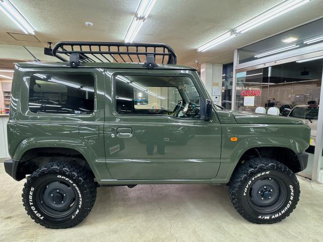 ジムニー ＸＬ　インチアップ（３ｉｎｃ）スマートキー・プッシュスタート・エンジンスターター・フォグランプ・ＥＴＣ・フルセグＴＢ・ＢＴ・ＣＤ・ＤＶＤ・シートヒーター・ドリンクホルダー・横滑り防止システム・車線逸脱・（5枚目）