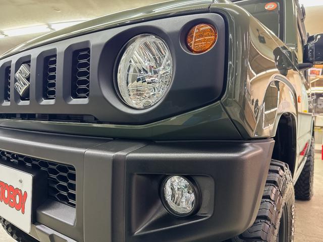 ジムニー ＸＬ　インチアップ（３ｉｎｃ）スマートキー・プッシュスタート・エンジンスターター・フォグランプ・ＥＴＣ・フルセグＴＢ・ＢＴ・ＣＤ・ＤＶＤ・シートヒーター・ドリンクホルダー・横滑り防止システム・車線逸脱・（7枚目）