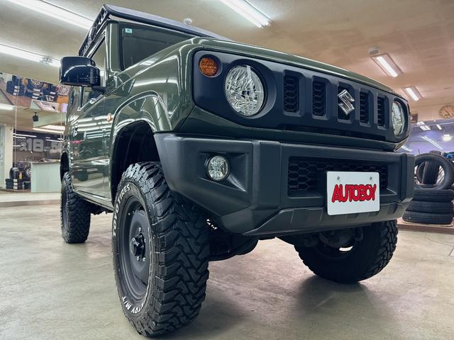 ジムニー ＸＬ　インチアップ（３ｉｎｃ）スマートキー・プッシュスタート・エンジンスターター・フォグランプ・ＥＴＣ・フルセグＴＢ・ＢＴ・ＣＤ・ＤＶＤ・シートヒーター・ドリンクホルダー・横滑り防止システム・車線逸脱・（10枚目）