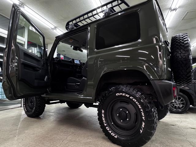 ジムニー ＸＬ　インチアップ（３ｉｎｃ）スマートキー・プッシュスタート・エンジンスターター・フォグランプ・ＥＴＣ・フルセグＴＢ・ＢＴ・ＣＤ・ＤＶＤ・シートヒーター・ドリンクホルダー・横滑り防止システム・車線逸脱・（12枚目）