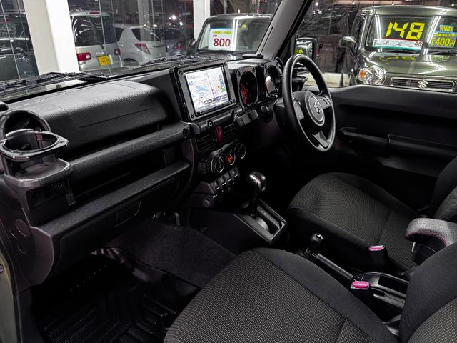 ジムニー ＸＬ　インチアップ（３ｉｎｃ）スマートキー・プッシュスタート・エンジンスターター・フォグランプ・ＥＴＣ・フルセグＴＢ・ＢＴ・ＣＤ・ＤＶＤ・シートヒーター・ドリンクホルダー・横滑り防止システム・車線逸脱・（21枚目）