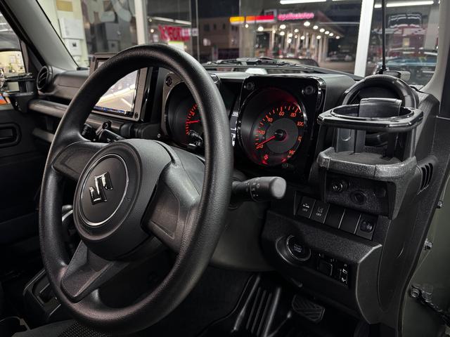 ジムニー ＸＬ　インチアップ（３ｉｎｃ）スマートキー・プッシュスタート・エンジンスターター・フォグランプ・ＥＴＣ・フルセグＴＢ・ＢＴ・ＣＤ・ＤＶＤ・シートヒーター・ドリンクホルダー・横滑り防止システム・車線逸脱・（22枚目）