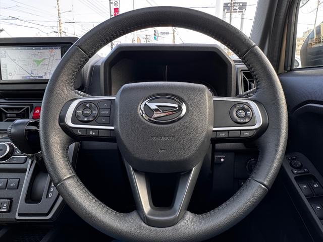 タフト Ｇターボ　クロムベンチャー　プッシュスタート　エンジンスターター　純正オプションナビ　Ｂｌｕｅｔｏｏｔｈ　スマートアシスト　　追従式クルコン　クラッツィオシートカバー　オートエアコン　サンルーフ　新品マッドタイヤ／ホイール（19枚目）