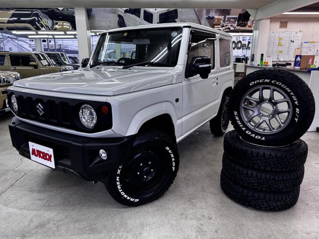 ジムニー ＸＣ　スマートキー・スズキセーフティ・シートヒーター・Ｐｉｏｎｅｅｒ７インチフルセグナビ・ｃａｒｒｏｚｚｅｒｉａサブウーハー・ＴＯＹＯオープンカントリーＲ／Ｔ・　ＤＵＮＬＯＰ　ＧＲＡＮＤＴＲＥＫ　ＸＳ（3枚目）