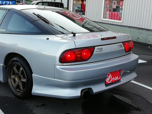 タイプS 車検整備付き 修復歴無 SR20ターボエンジン載せ替え S14タービン ニスモLSD ニスモ強化クラッチ 前置インタークーラー R33燃料ポンプ Defi4連メーター 16インチアルミホイール(8枚目)