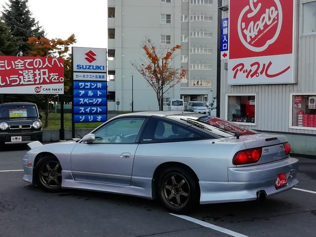 タイプS 車検整備付き 修復歴無 SR20ターボエンジン載せ替え S14タービン ニスモLSD ニスモ強化クラッチ 前置インタークーラー R33燃料ポンプ Defi4連メーター 16インチアルミホイール(38枚目)