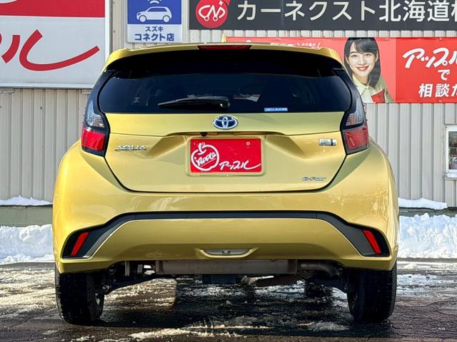 アクア X 4WD/ナビ・バックカメラ/ドラレコ/ETC/寒冷地仕様/セーフティーセンス/LEDヘッドランプ/クルーズコントロール/アップルライト保証(6枚目)