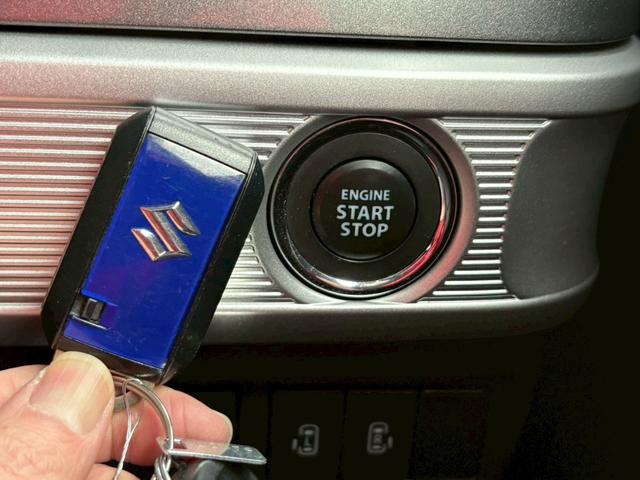 スペーシアギア ハイブリッドＸＺ　４ＷＤ／社外ナビ・フルセグＴＶ／全方位カメラ／両側パワースライドドア／シートヒーター／衝突軽減ブレーキ／車線逸脱警報／プッシュスタート／スマートキー（25枚目）