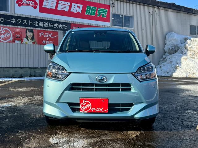 ミライース Ｘ　リミテッドＳＡＩＩＩ　スマートアシスト／オートライト／ＬＥＤヘッドライト／クリアランスソナー／４ＷＤ（3枚目）