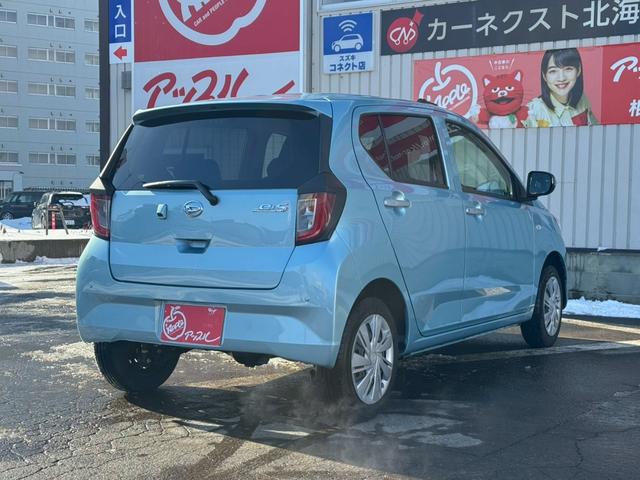 ミライース Ｘ　リミテッドＳＡＩＩＩ　スマートアシスト／オートライト／ＬＥＤヘッドライト／クリアランスソナー／４ＷＤ（5枚目）