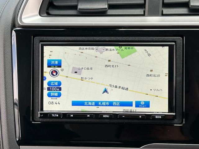 フィット １５Ｘ・Ｌパッケージ　寒冷地仕様　社外フルセグＴＶナビ　Ｂｌｕｅｔｏｏｔｈ　ＥＴＣ　オートクルーズコントロール　ステリモ　ハーフレザーシート　シートリフター　オートエアコン　プッシュスタート　サイドバイザー　冬タイヤ積込（15枚目）