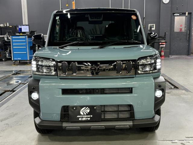 タフト Ｇ　ダーククロムベンチャー　レンタ登録未使用車　パイオニアナビ・Ｂｌｕｅｔｏｏｔｈ　全方位カメラ　ＥＴＣ　左右シートヒーター　ガラスルーフ　スマートアシスト　ＬＥＤヘッド＆ＦＯＧランプ　クリアランスソナー　追従クルコン　ステリモ（2枚目）