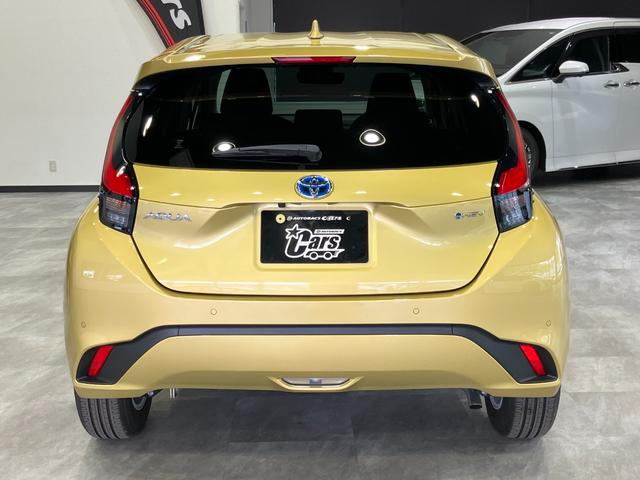 アクア Z E-Four 4WD 寒冷地仕様 パノラミックビューモニター トヨタセーフティセンス ブラインドスポットモニター AHB 盗難防止装置 Tコネクトナビ・フルセグTV・Bluetoothオーディオ(11枚目)