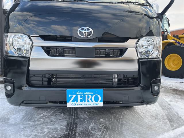 ハイエースバン ロングスーパーGL ダークプライムS 登録済み未使用車 寒冷地仕様 両側電動スライド デジタルインナーミラー フロアマット バイザー バックカメラ(18枚目)