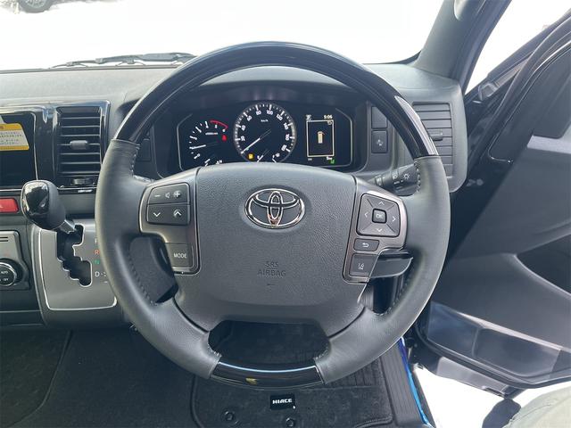 ハイエースバン ロングスーパーGL ダークプライムS 登録済み未使用車 寒冷地仕様 両側電動スライド デジタルインナーミラー フロアマット バイザー バックカメラ(25枚目)