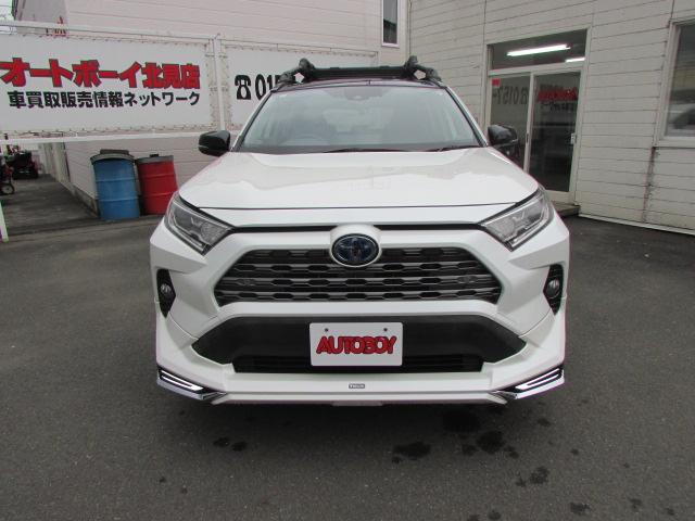 ＲＡＶ４ ハイブリッドＧ　ヒッチメンバー／パワーバックドア／アップサス／モデリスタエアロ／サンルーフ／ビルトインＥＴＣ／クルーズコントロール／シートヒーター／ステアリングヒーター／フルセグＴＶ／バックカメラ／サイドカメラ／（2枚目）