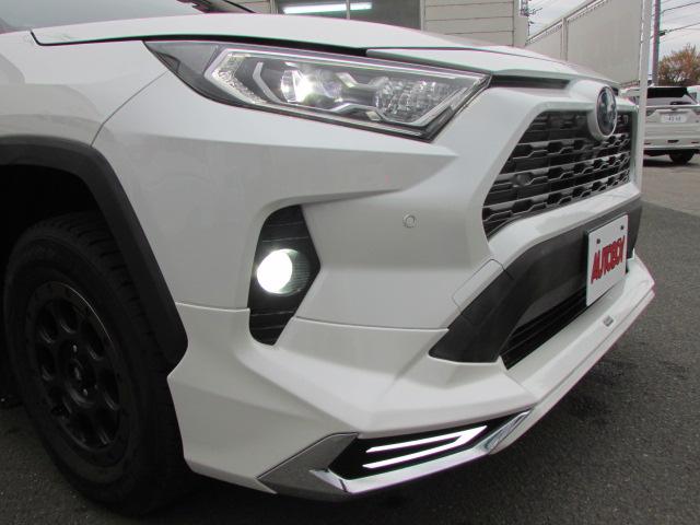 ＲＡＶ４ ハイブリッドＧ　ヒッチメンバー／パワーバックドア／アップサス／モデリスタエアロ／サンルーフ／ビルトインＥＴＣ／クルーズコントロール／シートヒーター／ステアリングヒーター／フルセグＴＶ／バックカメラ／サイドカメラ／（8枚目）