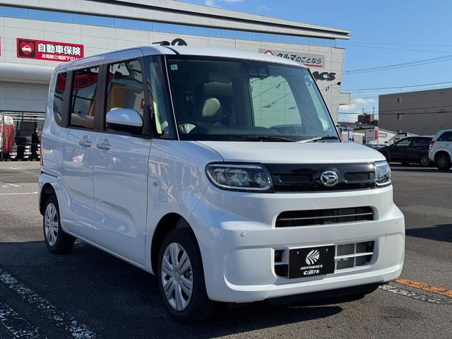 タント Ｘ　届出済未使用車　エコアイドル非装着　スマートアシスト　スマホ連動９インチディスプレイオーディオ　ＨＤＭＩ入力　Ｂカメラ　フルセグＴＶ　フロアマット　電動スライドドア　前席シートヒーター（3枚目）