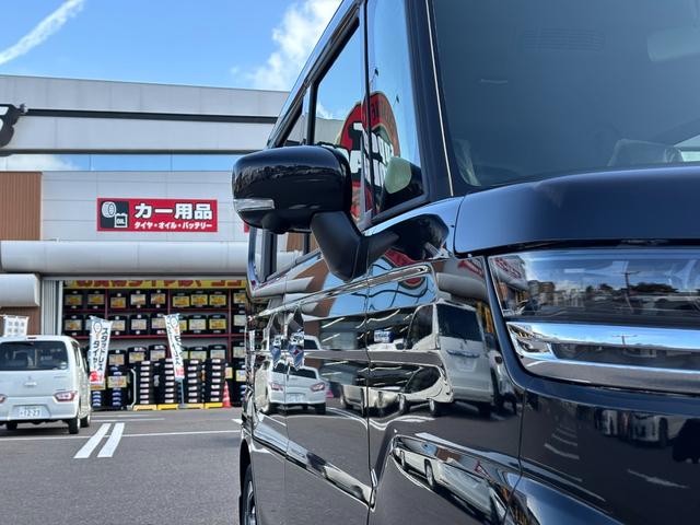 スペーシアカスタム ハイブリッドXS 届出済未使用車 マイルドHV 全方位カメラ付ナヒ 両側パワースライドドア ハーフレザーシート フルLEDヘッドライト ステリモ AAC スズキセーフティサポート 前席シートヒーター(44枚目)
