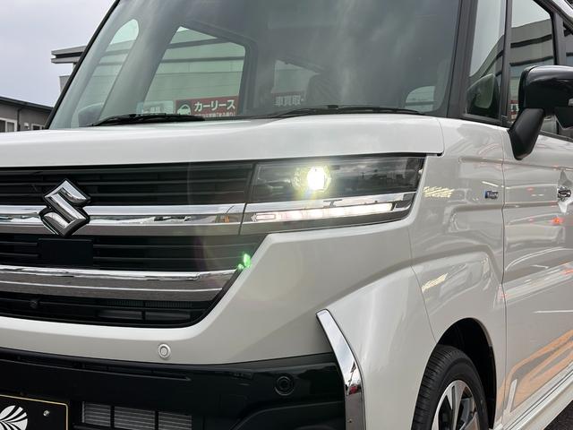 スペーシアカスタム ハイブリッドＸＳターボ　ターボ　純正フルセグナビ　全方位モニター　両側電動スライドドア　スズキセーフティサポート　アダプティブクルーズコントロール　ヘッドアップディスプレイ　運転席＆助手席シートヒーター　ステアリングヒーター（5枚目）