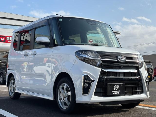 タント カスタムＲＳ　純正９型フルセグナビ　Ｂｌｕｅｔｏｏｔｈ　パノラマモニター　両側電動スライドドア　アダプティブクルーズコントロール　ロングスライドスイッチ　シートヒーター　純正ドラレコ　センターコンソール　ＥＴＣ（3枚目）
