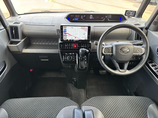 タント カスタムＲＳ　純正９型フルセグナビ　Ｂｌｕｅｔｏｏｔｈ　パノラマモニター　両側電動スライドドア　アダプティブクルーズコントロール　ロングスライドスイッチ　シートヒーター　純正ドラレコ　センターコンソール　ＥＴＣ（10枚目）