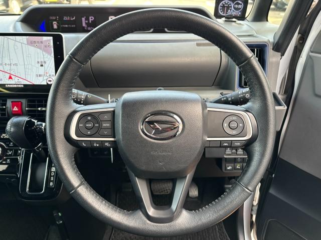 タント カスタムＲＳ　純正９型フルセグナビ　Ｂｌｕｅｔｏｏｔｈ　パノラマモニター　両側電動スライドドア　アダプティブクルーズコントロール　ロングスライドスイッチ　シートヒーター　純正ドラレコ　センターコンソール　ＥＴＣ（11枚目）