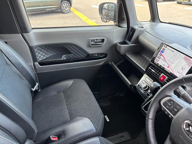 タント カスタムＲＳ　純正９型フルセグナビ　Ｂｌｕｅｔｏｏｔｈ　パノラマモニター　両側電動スライドドア　アダプティブクルーズコントロール　ロングスライドスイッチ　シートヒーター　純正ドラレコ　センターコンソール　ＥＴＣ（19枚目）