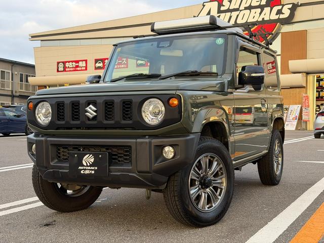 ジムニー ＸＣ　ワンオーナー　パートタイム４ＷＤ　ブレーキＬＳＤ　ヒルディセントコントロール　衝突軽減ブレーキ　車線逸脱警報　シートヒーター　１ＤＩＮ／ＣＤデッキＢｌｕｅｔｏｏｔｈ接続　ＬＥＤヘッドライト　ＥＴＣ（12枚目）