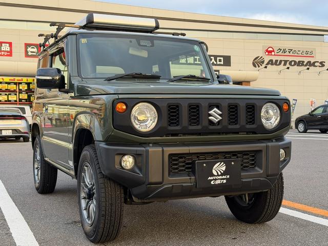 ジムニー ＸＣ　ワンオーナー　パートタイム４ＷＤ　ブレーキＬＳＤ　ヒルディセントコントロール　衝突軽減ブレーキ　車線逸脱警報　シートヒーター　１ＤＩＮ／ＣＤデッキＢｌｕｅｔｏｏｔｈ接続　ＬＥＤヘッドライト　ＥＴＣ（13枚目）