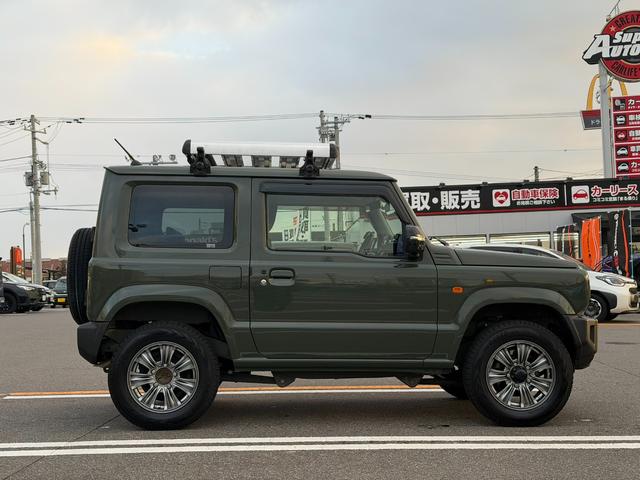 ジムニー ＸＣ　ワンオーナー　パートタイム４ＷＤ　ブレーキＬＳＤ　ヒルディセントコントロール　衝突軽減ブレーキ　車線逸脱警報　シートヒーター　１ＤＩＮ／ＣＤデッキＢｌｕｅｔｏｏｔｈ接続　ＬＥＤヘッドライト　ＥＴＣ（14枚目）