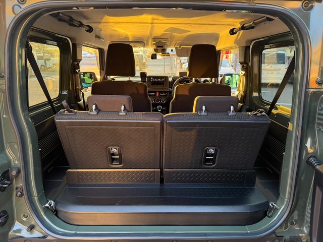 ジムニー ＸＣ　ワンオーナー　パートタイム４ＷＤ　ブレーキＬＳＤ　ヒルディセントコントロール　衝突軽減ブレーキ　車線逸脱警報　シートヒーター　１ＤＩＮ／ＣＤデッキＢｌｕｅｔｏｏｔｈ接続　ＬＥＤヘッドライト　ＥＴＣ（35枚目）