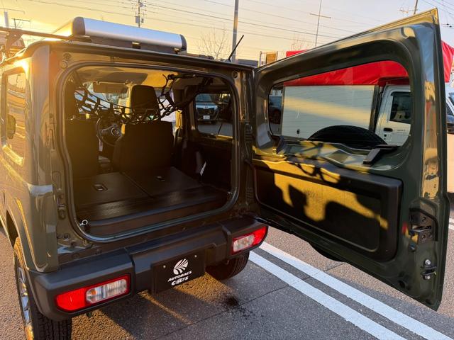 ジムニー ＸＣ　ワンオーナー　パートタイム４ＷＤ　ブレーキＬＳＤ　ヒルディセントコントロール　衝突軽減ブレーキ　車線逸脱警報　シートヒーター　１ＤＩＮ／ＣＤデッキＢｌｕｅｔｏｏｔｈ接続　ＬＥＤヘッドライト　ＥＴＣ（39枚目）