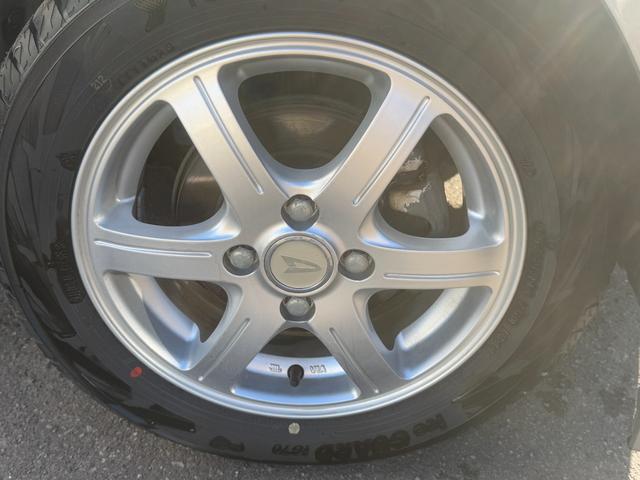 ムーヴ カスタム　ＲＳ　ＳＡ　ターボ　４ＷＤ　スマートアシスト　社外ナビ　地デジ　スマートキー　Ｅｇスターター　革調シートカバー　ミラー型前後ドラレコ　ＬＥＤヘッド　夏１５インチ純正ＡＷ　ヨコハマＩＧ７０　２０２５年製１４インチ（2枚目）