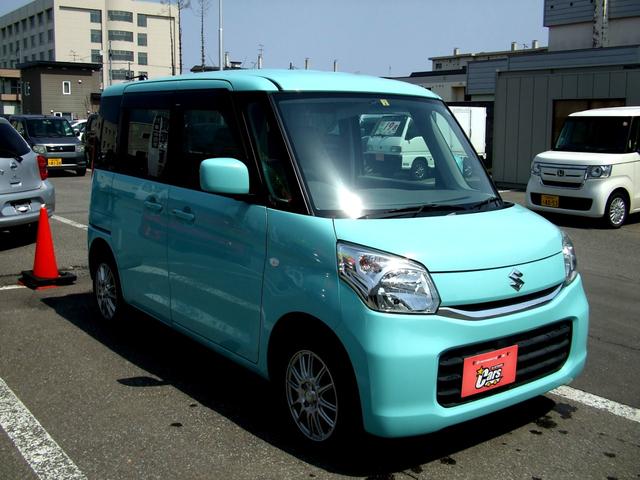 X 4WD 左側パワースライドドア プッシュスタート スマートキー アイドリングストップ 純正CDデッキ ETC オートエアコン ドアバイザー ABS 社外14インチアルミ(4枚目)