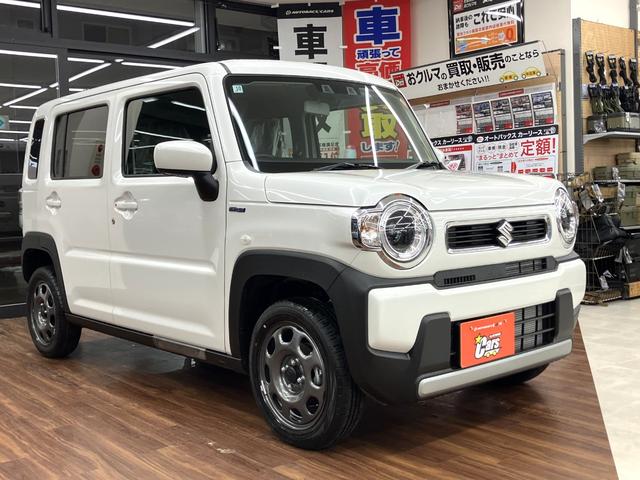 ハスラー ハイブリッドＧ　届出済未使用車　セーフティサポート　デュアルカメラブレーキサポート　アダプティブクルーズコントロール　誤発進抑制機能　ＬＥＤヘッドライト　カーキインパネ　メッキグリル　両側シートヒーター　フロアマット（6枚目）