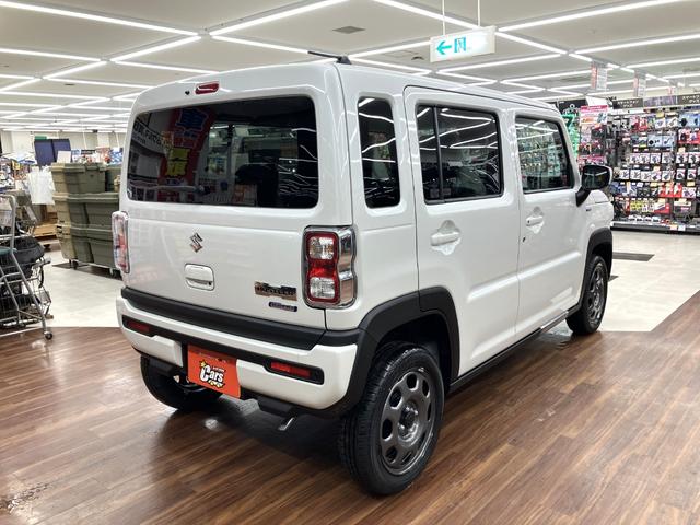 ハスラー ハイブリッドＧ　届出済未使用車　セーフティサポート　デュアルカメラブレーキサポート　アダプティブクルーズコントロール　誤発進抑制機能　ＬＥＤヘッドライト　カーキインパネ　メッキグリル　両側シートヒーター　フロアマット（8枚目）