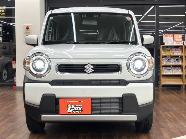 ハスラー ハイブリッドＧ　届出済未使用車　セーフティサポート　デュアルカメラブレーキサポート　アダプティブクルーズコントロール　誤発進抑制機能　ＬＥＤヘッドライト　カーキインパネ　メッキグリル　両側シートヒーター　フロアマット（10枚目）