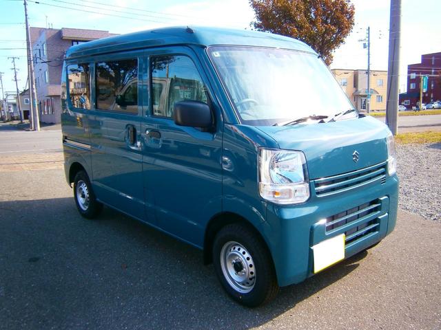 エブリイ ＰＡリミテッド　盗難防止　バックソナー　衝撃安全ボディー　４ＷＤ車　オートマチックハイビーム　レーダーブレーキ装着車　パワステ　ＡＣ　横滑り防止（3枚目）