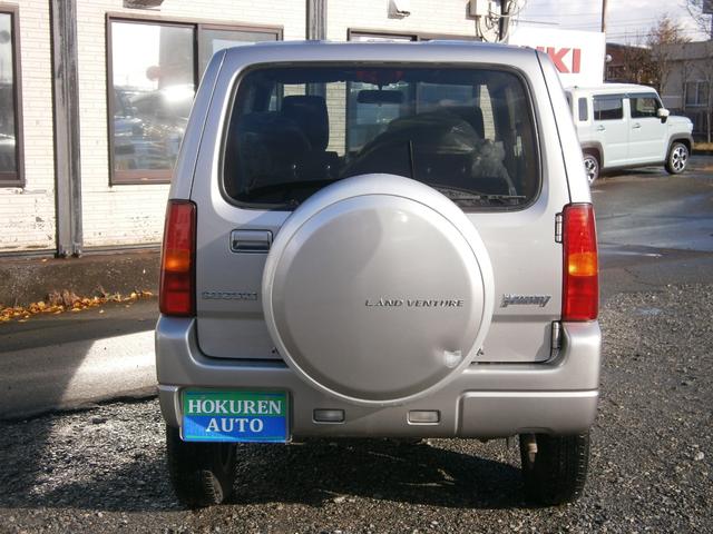 ジムニー ランドベンチャー 4WD 社外ナビ フルセグTV 社外アルミスタッドレスタイヤ ETC ウィンカーミラー フロントフォグランプ(7枚目)