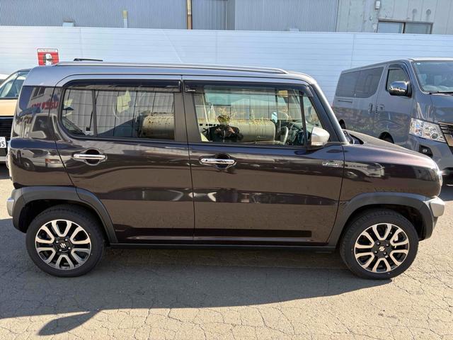 ハスラー JスタイルIII ETC ナビ レーンアシスト 衝突被害軽減システム オートライト HID スマートキー アイドリングストップ 電動格納ミラー シートヒーター CVT 盗難防止システム ABS ESC(4枚目)