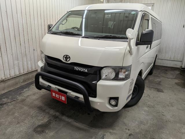 ハイエースワゴン ＧＬ　夏冬タイヤ　エンスタ　ヒッチメンバー　Ｂカメラ　キーレス　純正ナビ　ドラレコ　片側スライドドア（5枚目）