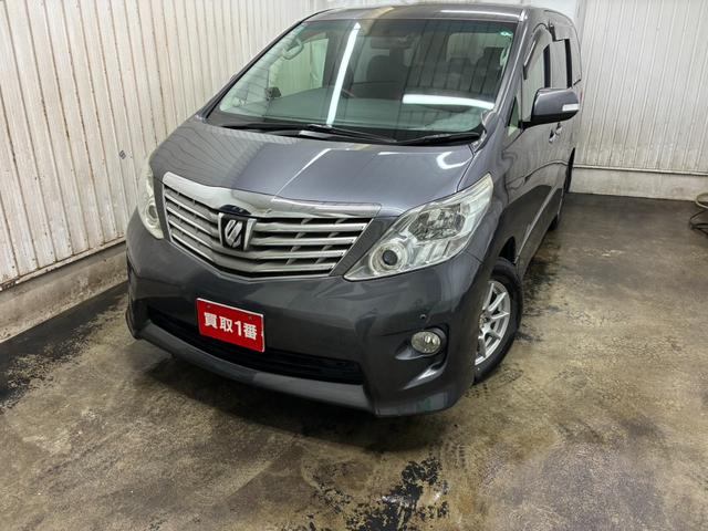 アルファード ２４０Ｓ　プライムセレクションＩＩ　夏冬タイヤ　クルコン　エンスタ　電動リアゲート　フリップダウンモニター　コーナーセンサー　社外ナビ　両側電動スライドドア　横滑り防止（5枚目）