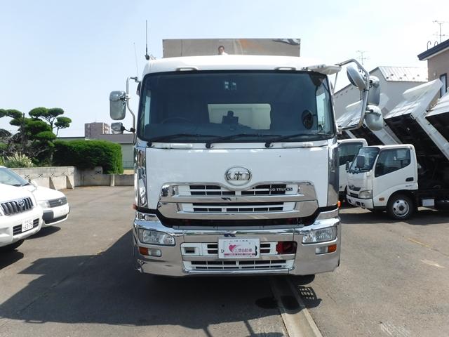クオン ダンプ　８．７ｔ　３５０馬力　電動パタンコ付（2枚目）