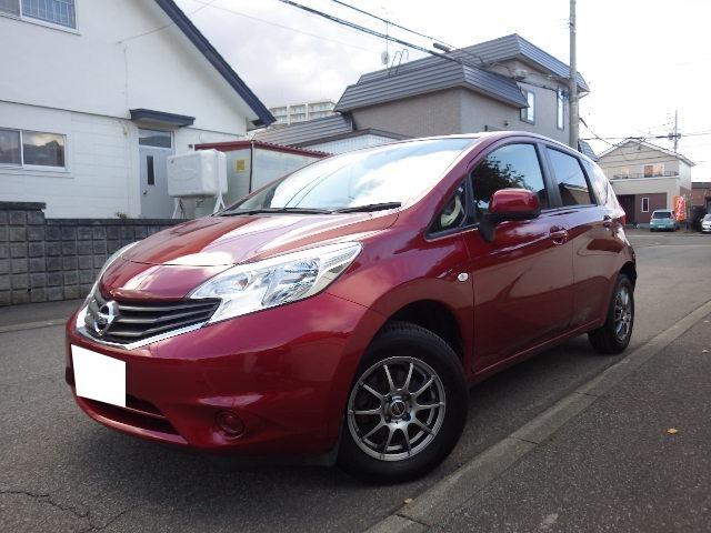 ノート X FOUR 社外ナビ フルセグTV バックカメラ ETC プッシュスタート スマートキー エンジンスターター 夏冬タイヤ(2枚目)