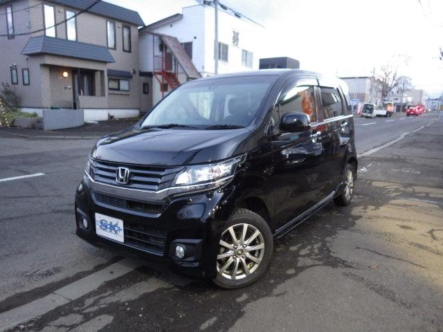 Ｎ－ＷＧＮカスタム Ｇ・ターボパッケージ　４ＷＤ　純正ナビ　バックカメラ　スマートキー（2枚目）