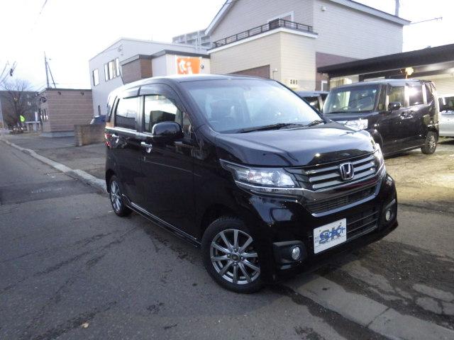 Ｎ－ＷＧＮカスタム Ｇ・ターボパッケージ　４ＷＤ　純正ナビ　バックカメラ　スマートキー（8枚目）