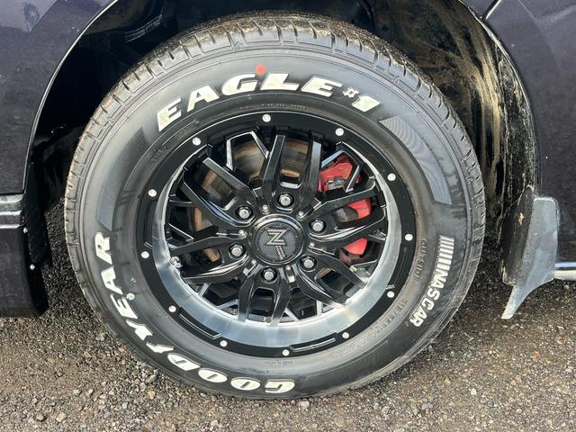 レジアスエースバン スーパーGL ダークプライム スマートキー プッシュスタート 社外SDナビ バックカメラ ETC 両側パワースライドドア LEDヘッドライト 社外Fリップスポイラー 社外テール ベッドキット(13枚目)